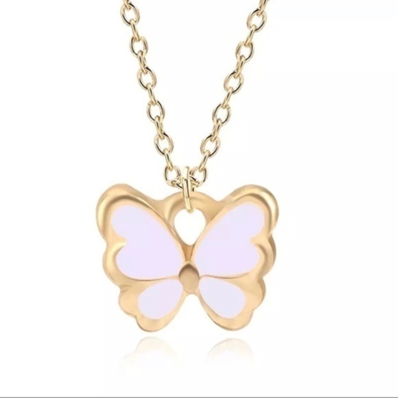3/$30 💛 Butterfly Necklace - Picture 7 of 7